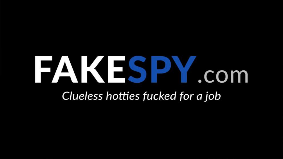 FAKE SPY - Sexy teen came interviewed for a job and fucked in POV