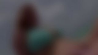 Self made video showing a breasts blonde fucking