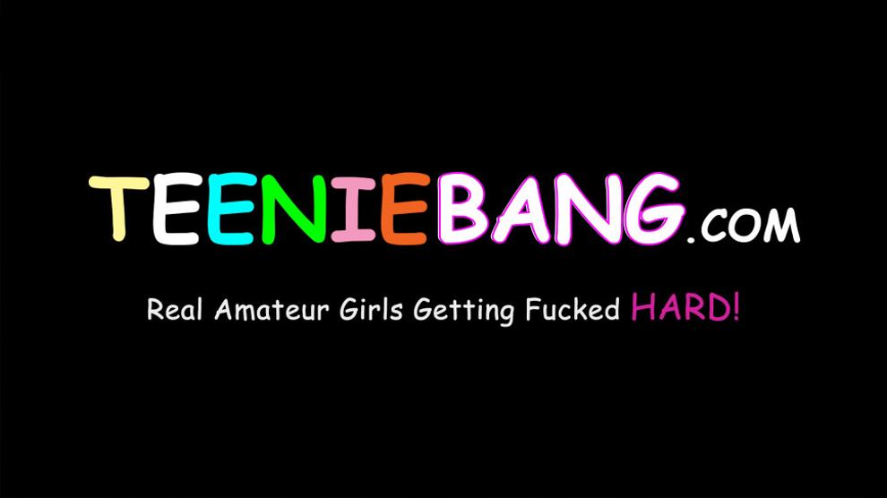 TEENIE BANG - Blonde cutie pussy rammed by perverted Santa