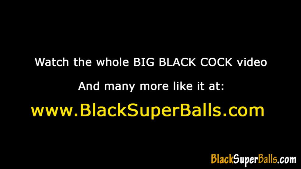 Black cock facializes ho