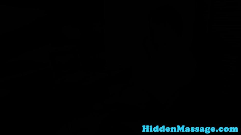 Massage babe sucks cock and gets fucked