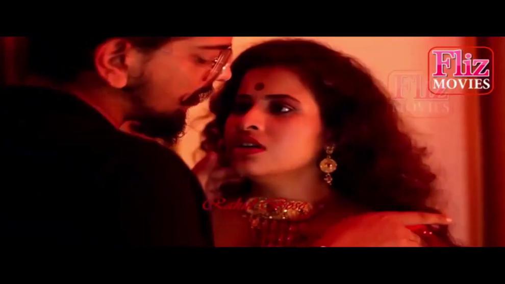 Desi milf with good looking tits getting almost naked with a young guy