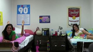 Lesbian coed beauties pussymunching