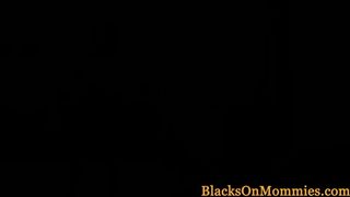 Mature realtor assfucked in interracial trio