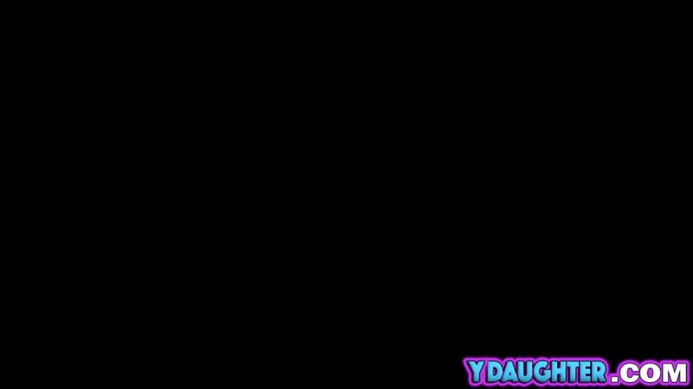Two teens pounding by horny guy