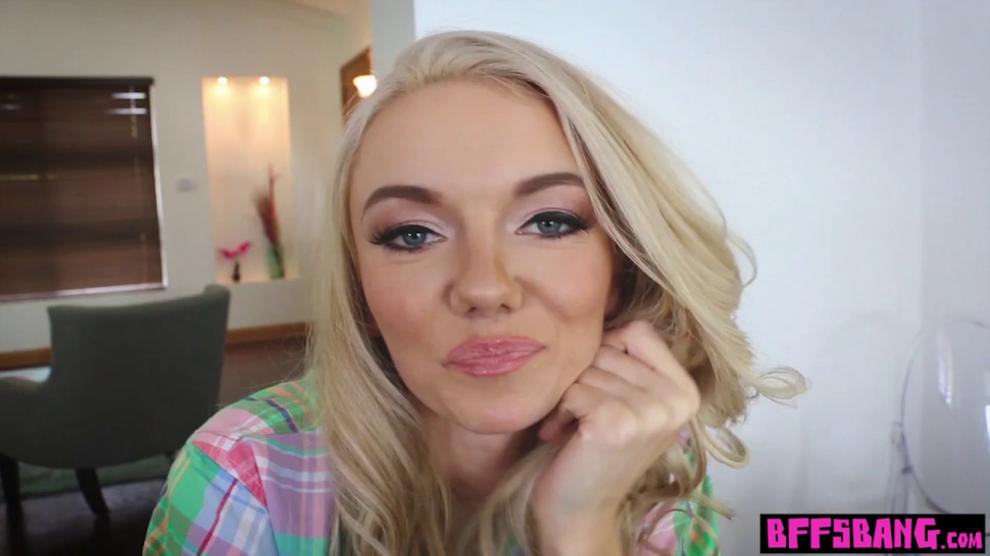 Naughty teen BFFs fucked the sleepwalker stepbrother