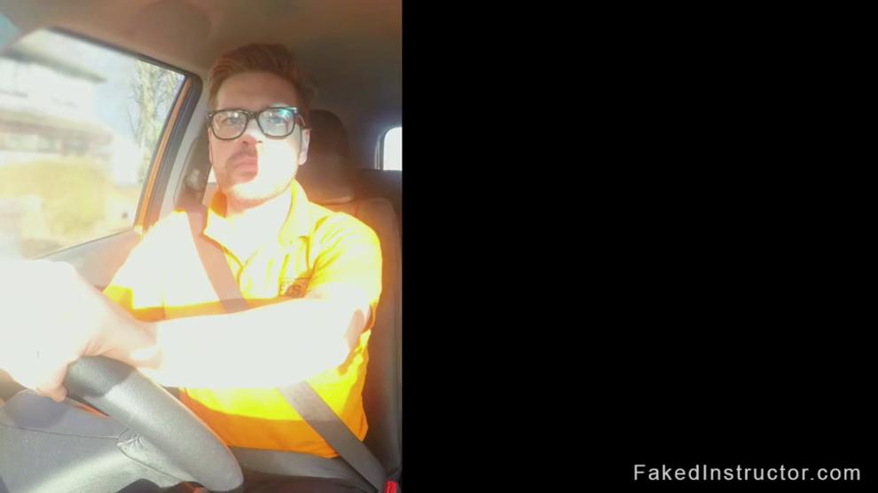 Big ass driving student fucking