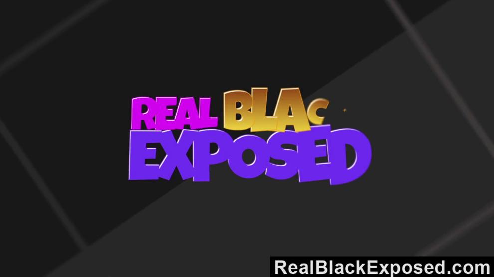 REALBLACKEXPOSED - Black Babe Swallows a (Angel Cummings)