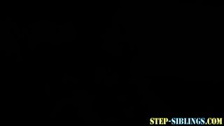 Sexy stepteen facialized