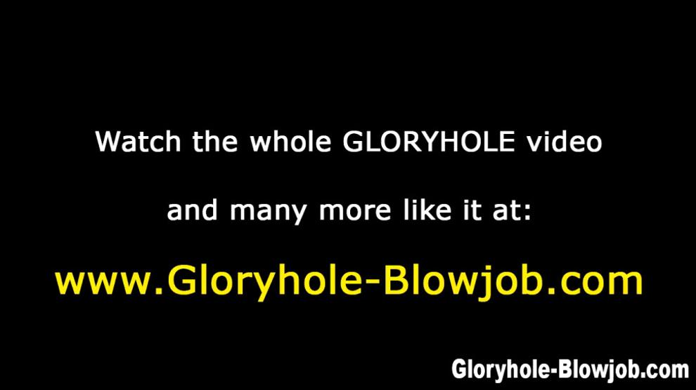 Bbc gloryhole facial slut