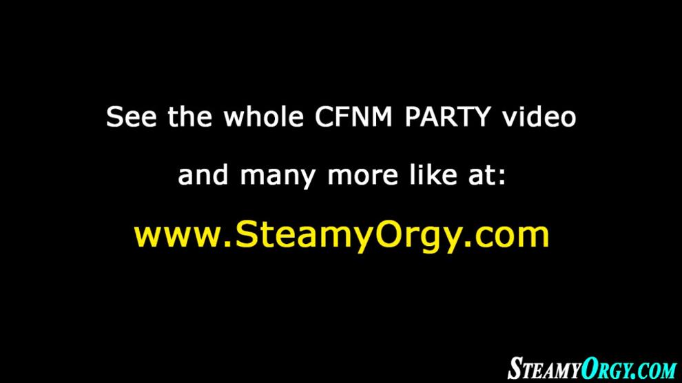 Cfnm amateur rides cock - video 2