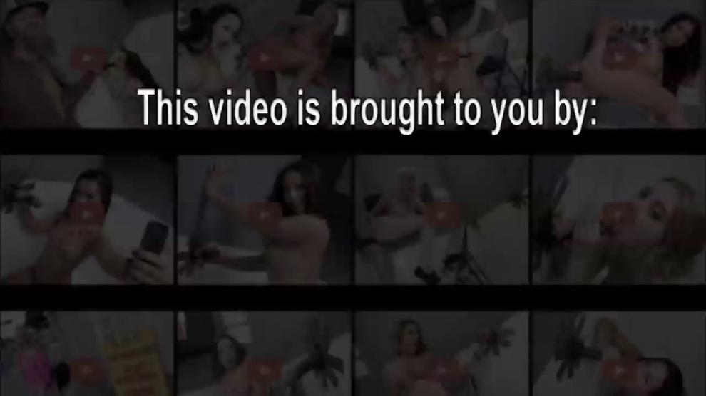Slut gets interracial cum