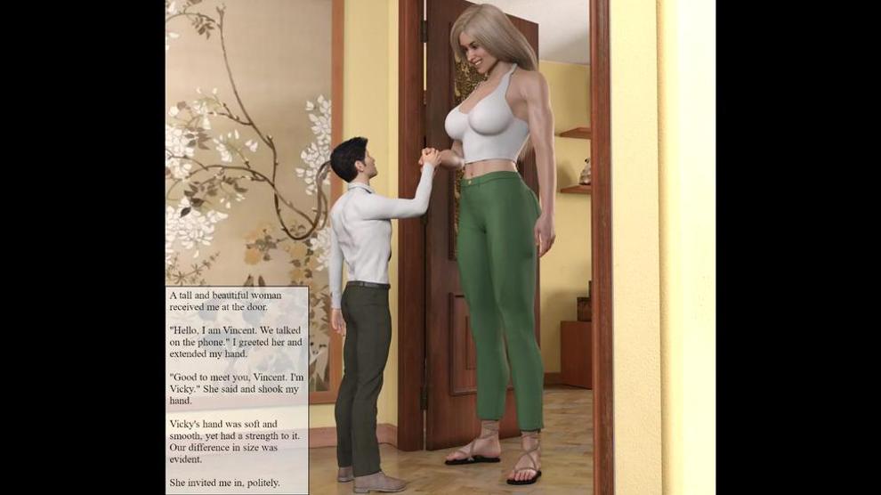 Giantess roommates