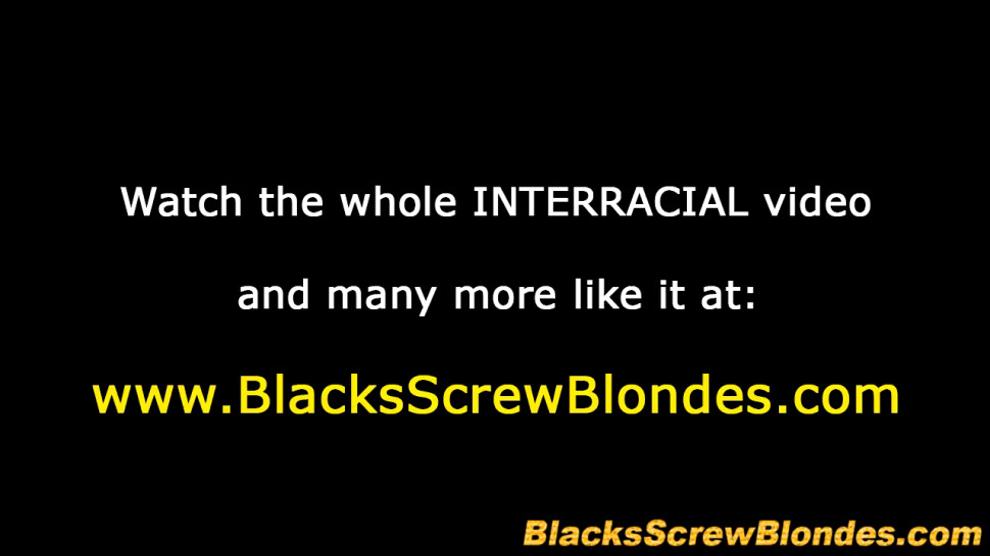 Interracially dped slut