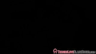 Teen rides bbc outside - video 1