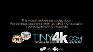 TINY4K - Petite latina Brittany Bliss gets fucked in drenched hole