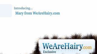 WEAREHAIRY - Slow session With hairy girl Hairy Mary's boyfriend