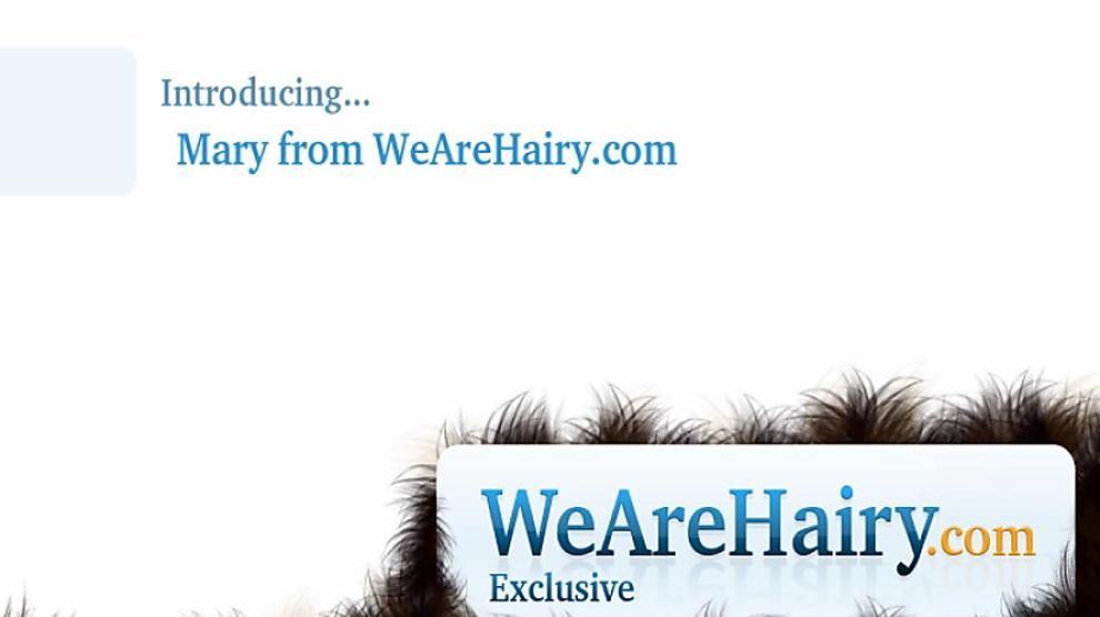WEAREHAIRY - Slow session With hairy girl Hairy Mary's boyfriend