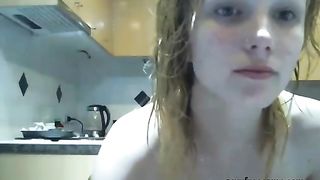 Cute Teen Playing With Her Pussy