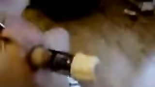 Whipping pussy and boobs sub Redhead Iris