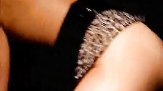 Mature slut fucks a giant dildo whilst smokin