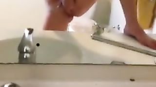 AubreyPlaza Marturbating in Front of Mirror 2