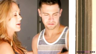 Moms Teach Sex - Mom teaches stepson sex tips