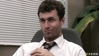 Sexy black teen secretary is punished %26 fucked in the ass at work