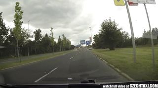 CzechTaxi Multiple Female Orgasm in the Backs