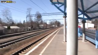 Pickup porn with girl from the train