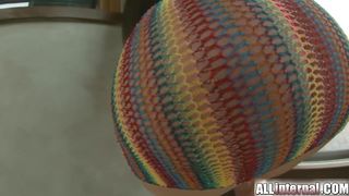 All Internal creampie dripping from teen anus