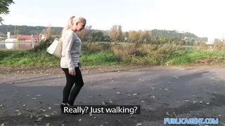 PublicAgent - Blonde is fucked on all fours