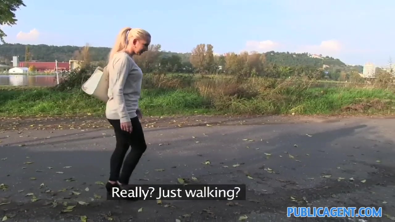 PublicAgent - Blonde is fucked on all fours