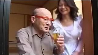 Japanese Milf Seduces Somebody's Grandfather Uncensored