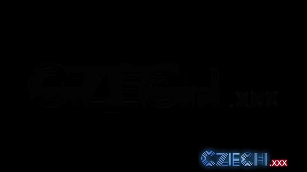 Czech Blonde with great tits gets sprayed with spunk in Casting interview