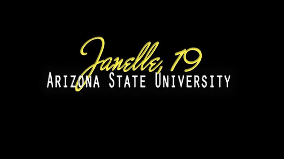 Janelle Takes a Study Break