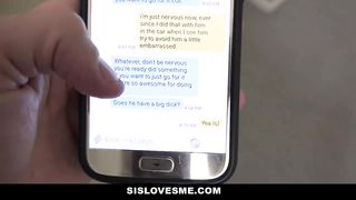 SisLovesMe - Horny Sis Obsessed With My Cock