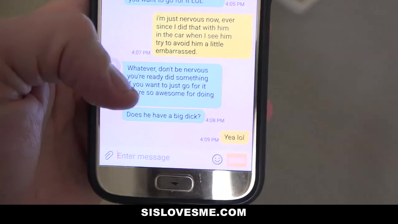 SisLovesMe - Horny Sis Obsessed With My Cock