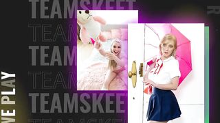 PervNana - Hot Milf Caught Her Stepson Making Out With His Stepsibling In The Kitchen And Decides To Join Them