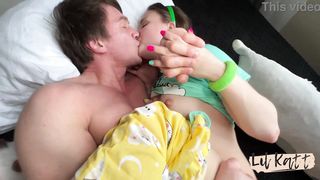 STEP DAD FUCKS HIS CUTE STEP DAUGHTER