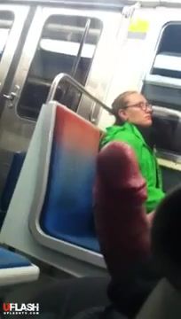 Subway dickflash