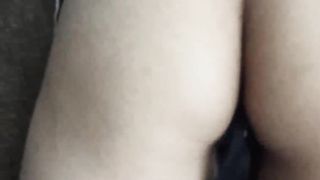 My friend drinks a lot after the party and I take the opportunity to fuck her, in the end she almost discovered me