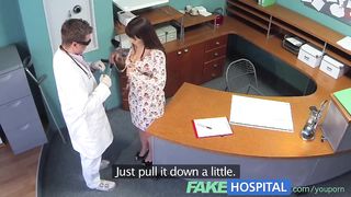 FakeHospital Doctors meat injection eases curvy patients back pain
