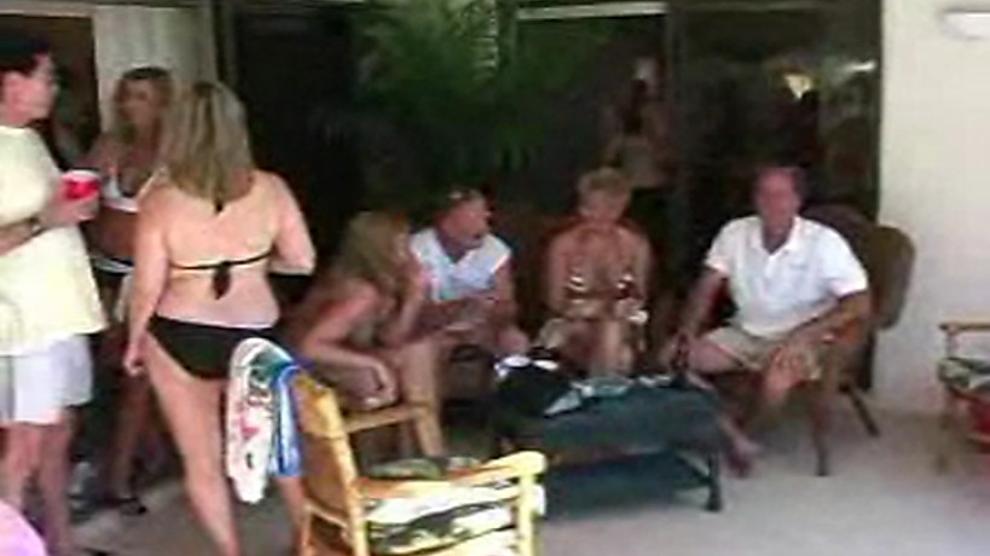 Mature Swinger Pool Party