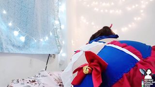 Thai students with cute little costumes for cosplay.[ ??.?????? ???????????????????????????????? ]