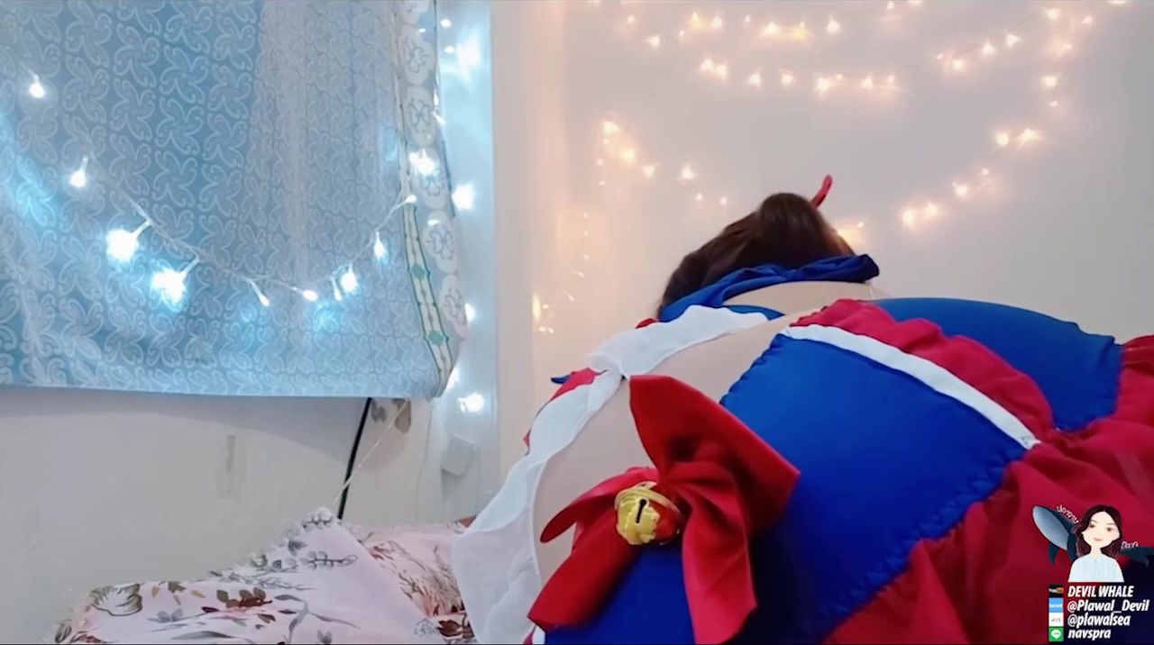 Thai students with cute little costumes for cosplay.[ ??.?????? ???????????????????????????????? ]