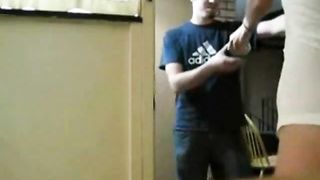 Flashing the pizza