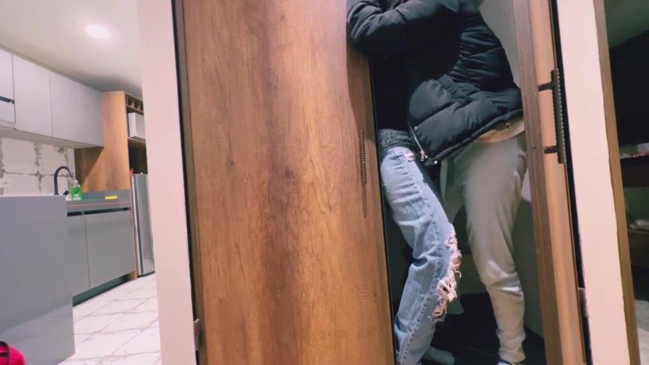 His doesn't know I'm having sex in her own room.