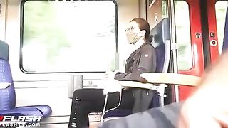 Flash Teen on Train
