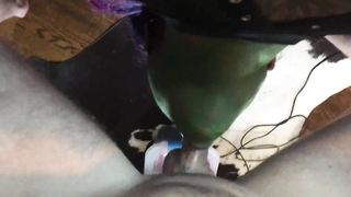 Gamora Gags On Quills Cock - Deepthroat Facefuck